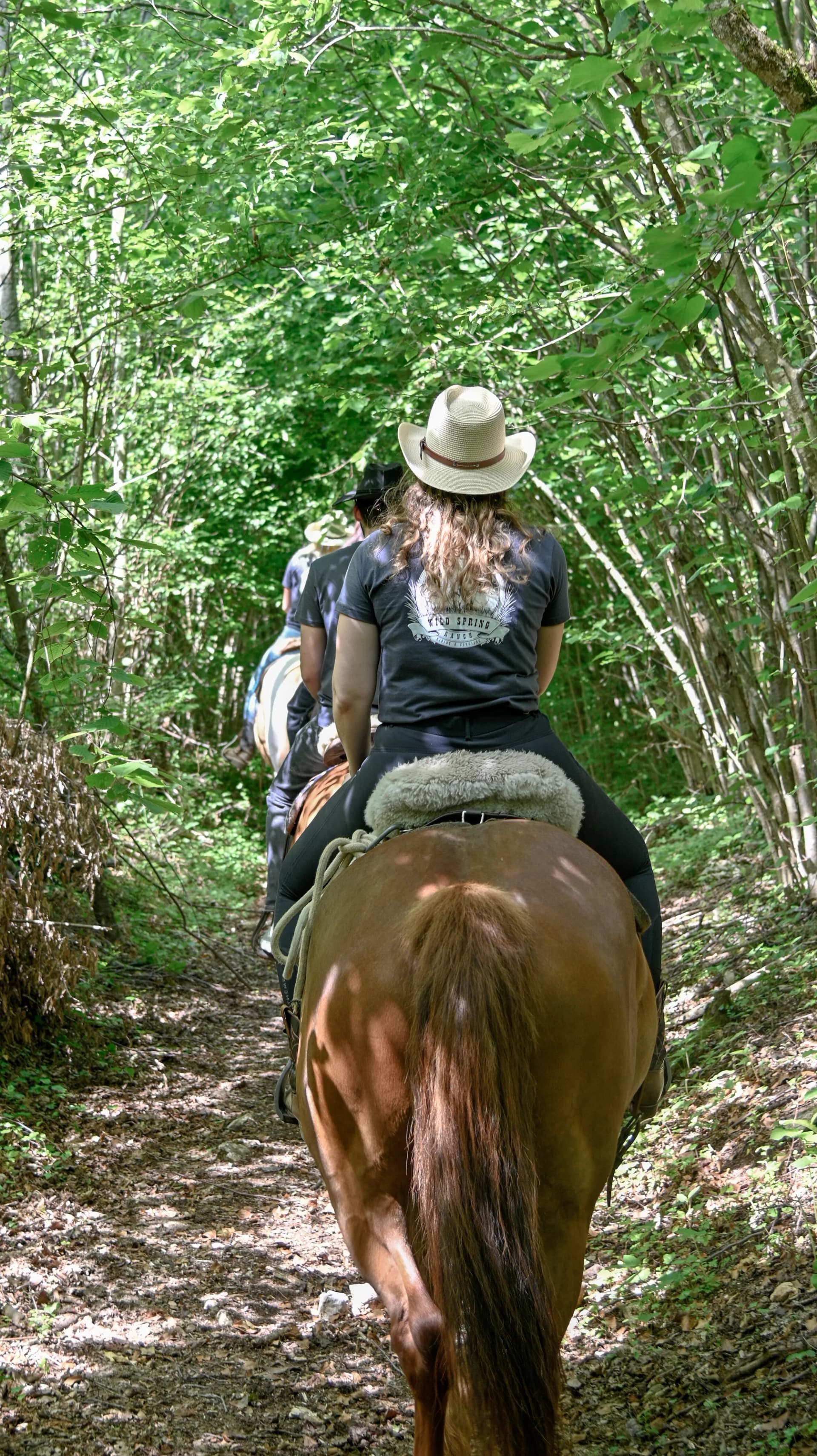 Horseback ride to Barać Caves — Wild Spring Ranch
